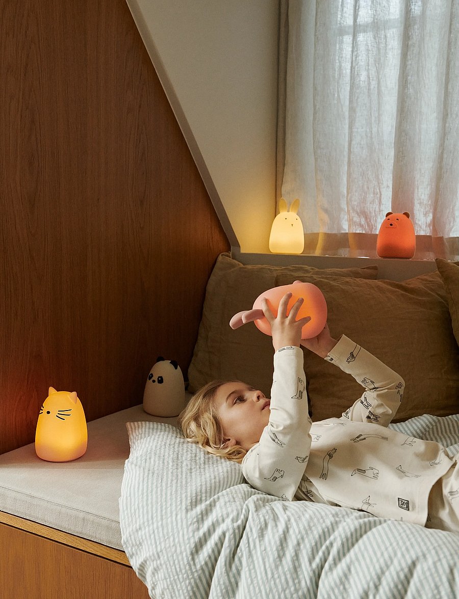Liewood - Winston Cat Night Light - Öölambid - cat rose - 2