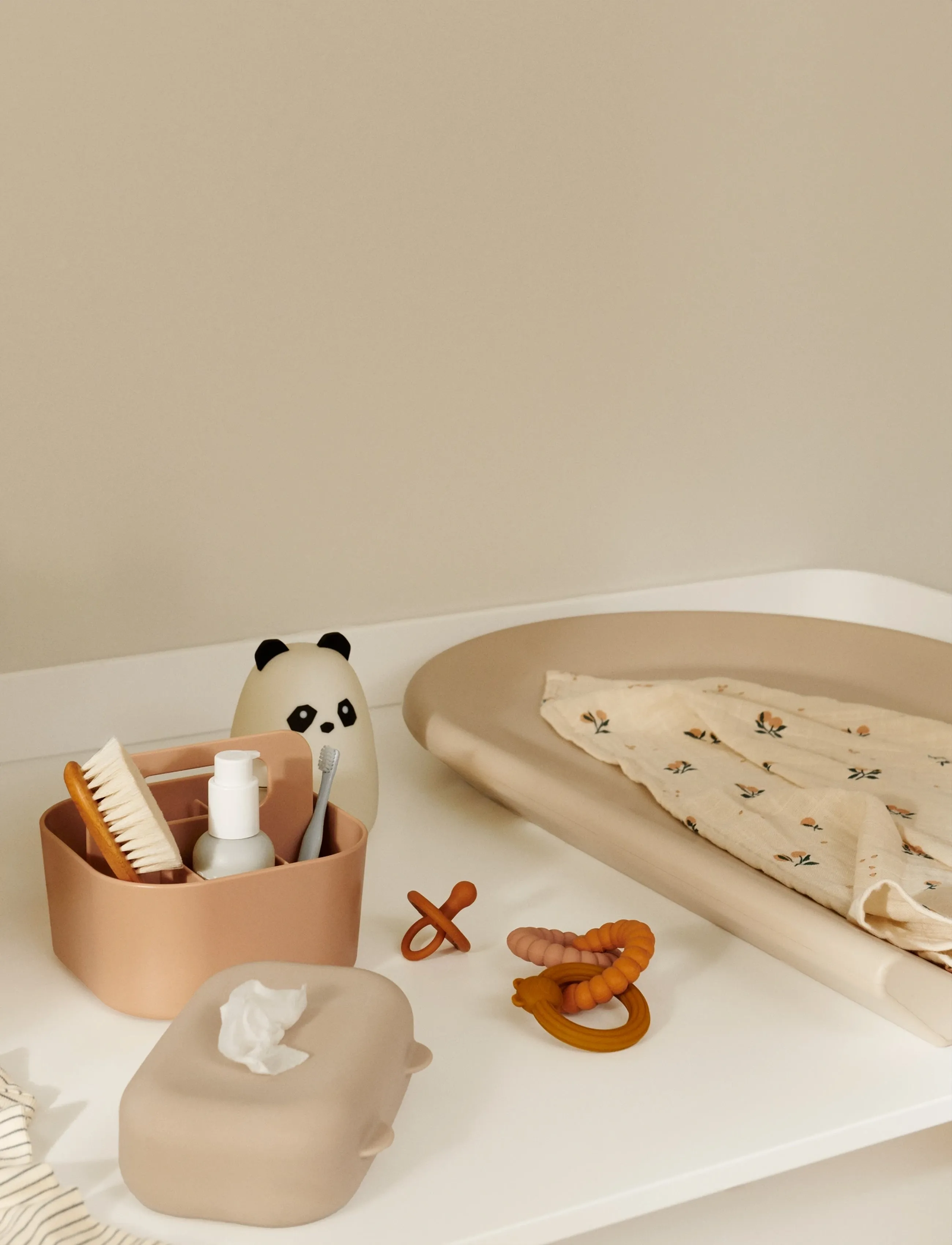 Liewood Winston Panda Night Light, One Size, Lighting, Creme - Lamps, Kinder
