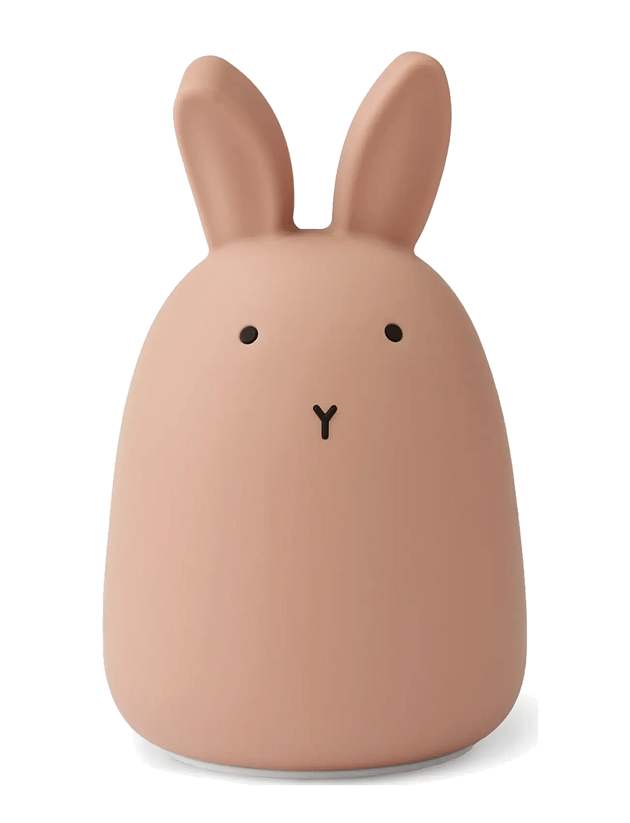 Liewood - Winston Rabbit Night Light - nachtlampen - rabbit dark rose - 1
