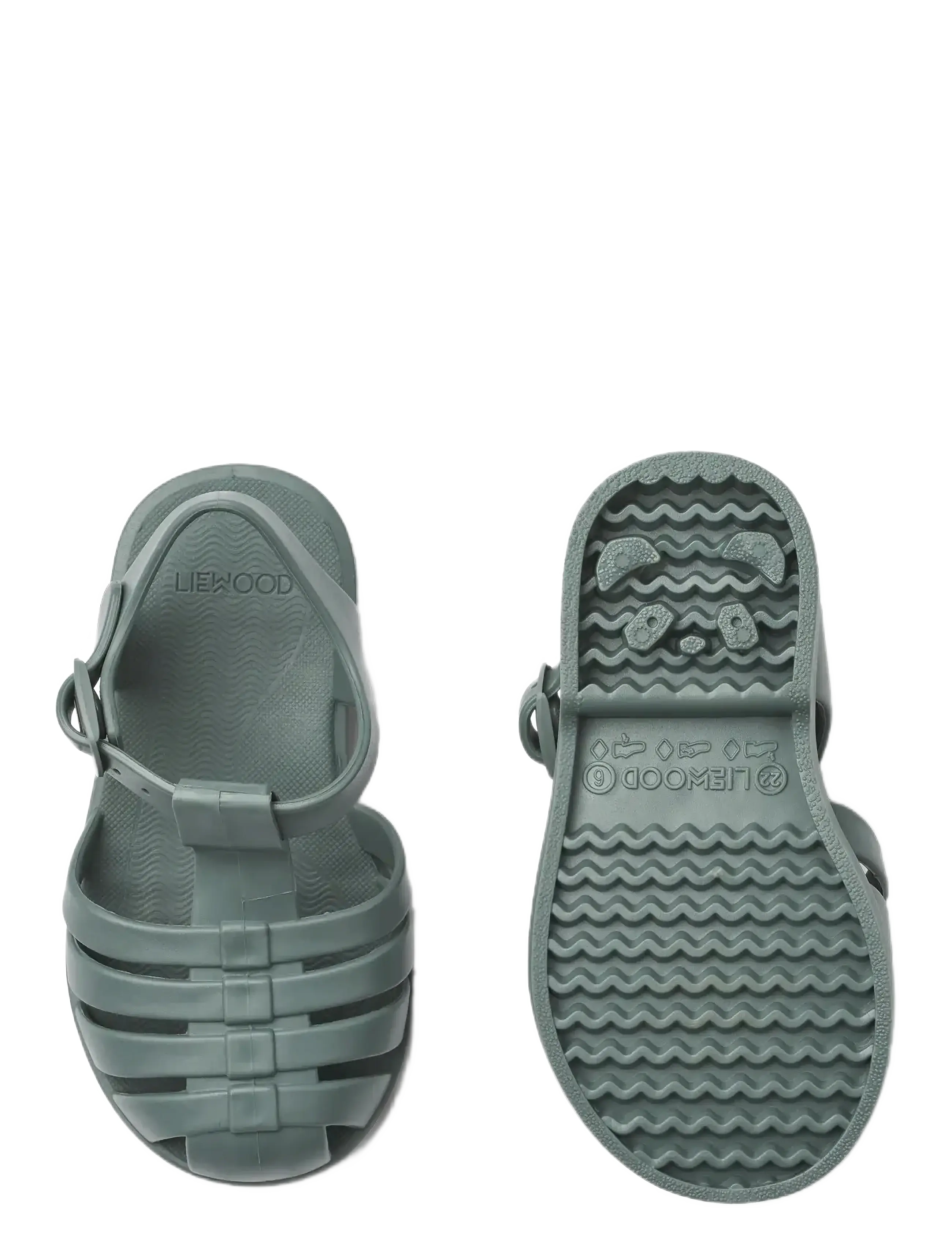 Liewood - Bre Sandals - water shoes - whale blue - 2