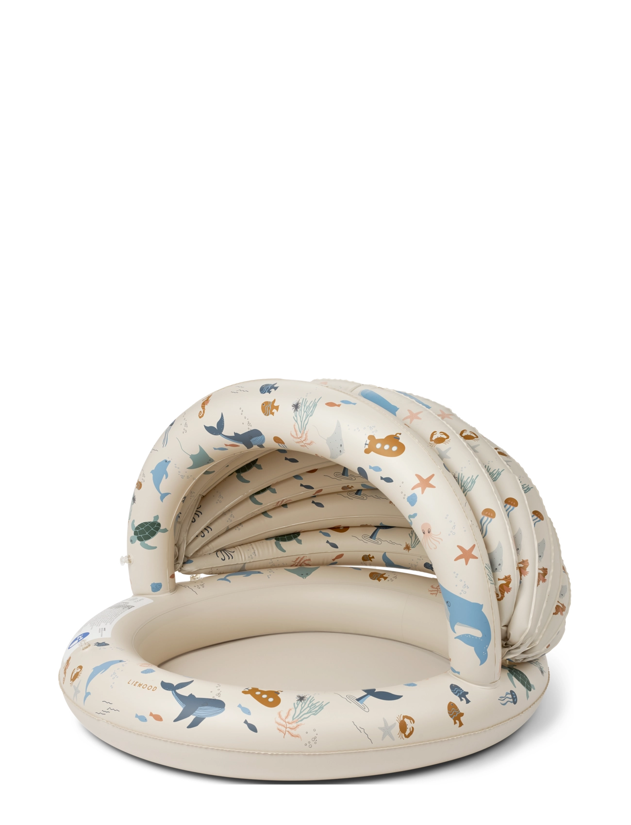 Liewood Hadleia Printed Canopy Pool, One Size, Beige, Water Legetøj > Children's Pools, Børn