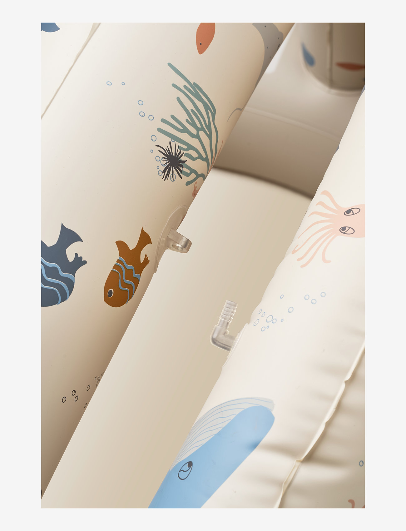 Liewood - Hadleia Printed Canopy Pool - lastebasseinid - sea creature / sandy - 1