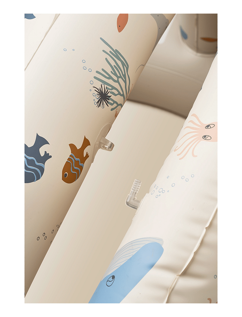 Liewood - Hadleia Printed Canopy Pool - lastebasseinid - sea creature / sandy - 1