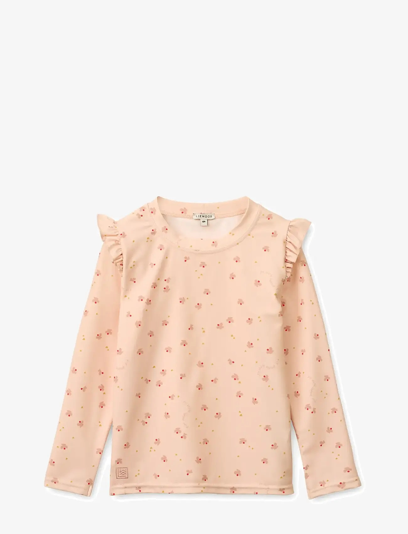 Liewood - Tenley Printed Swim Tee - ujumisriiete ülaosad - mini butterfly / apple blossom - 0