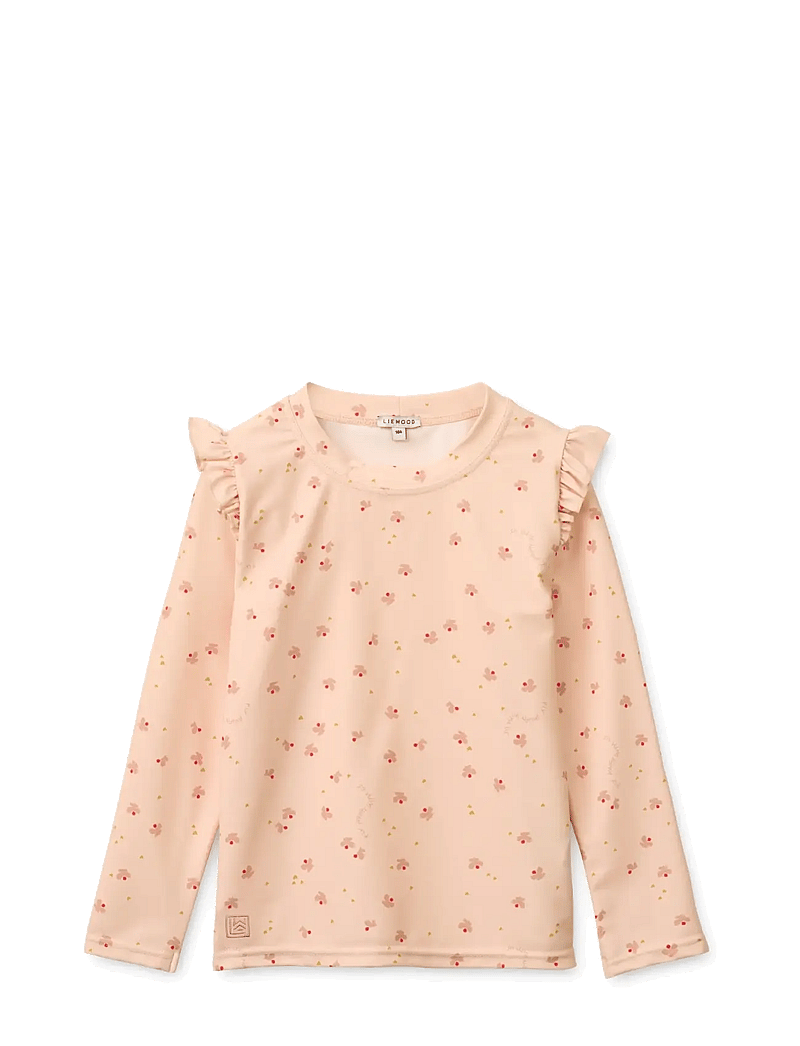 Liewood - Tenley Printed Swim Tee - ujumisriiete ülaosad - mini butterfly / apple blossom - 0