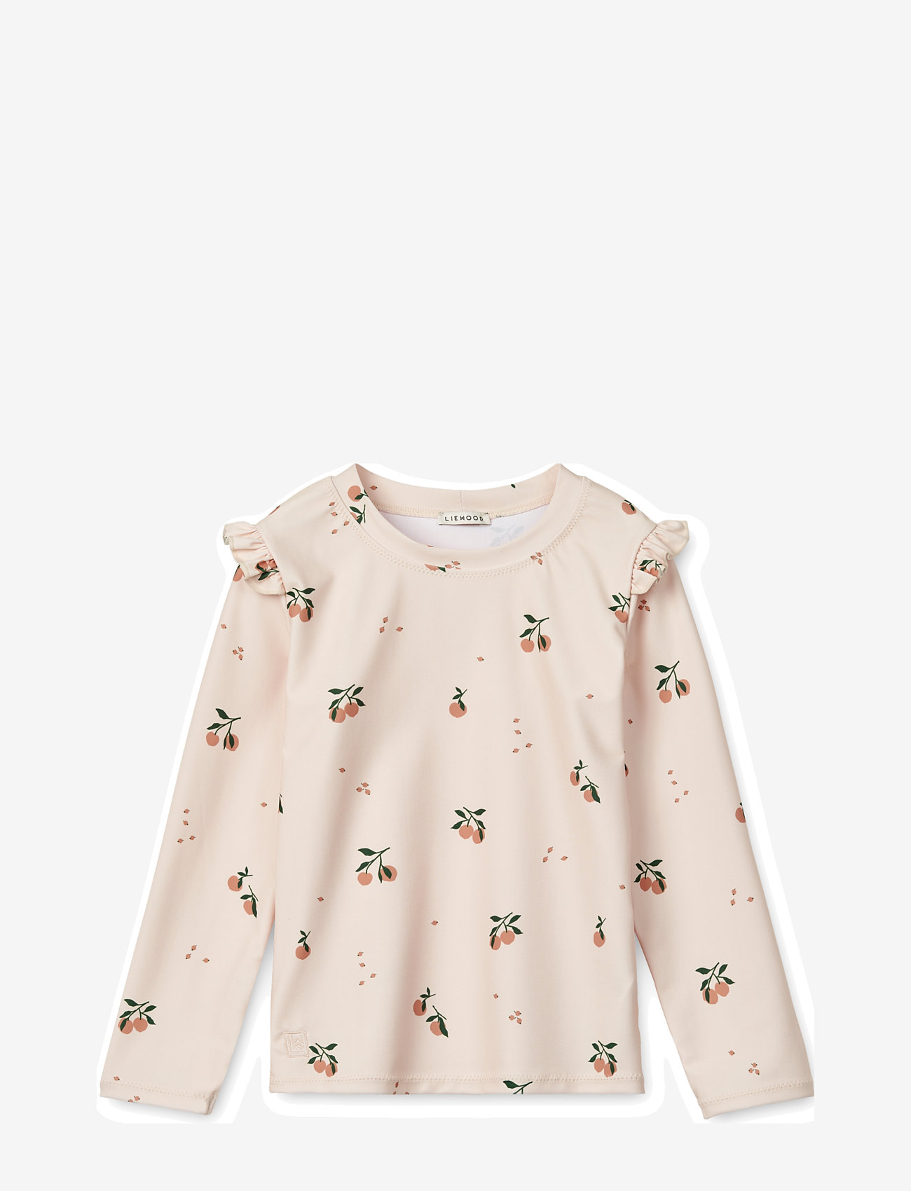 Liewood Tenley Printed Swim Tee - Sundfatnaður - PEACH / SEA SHELL / beige