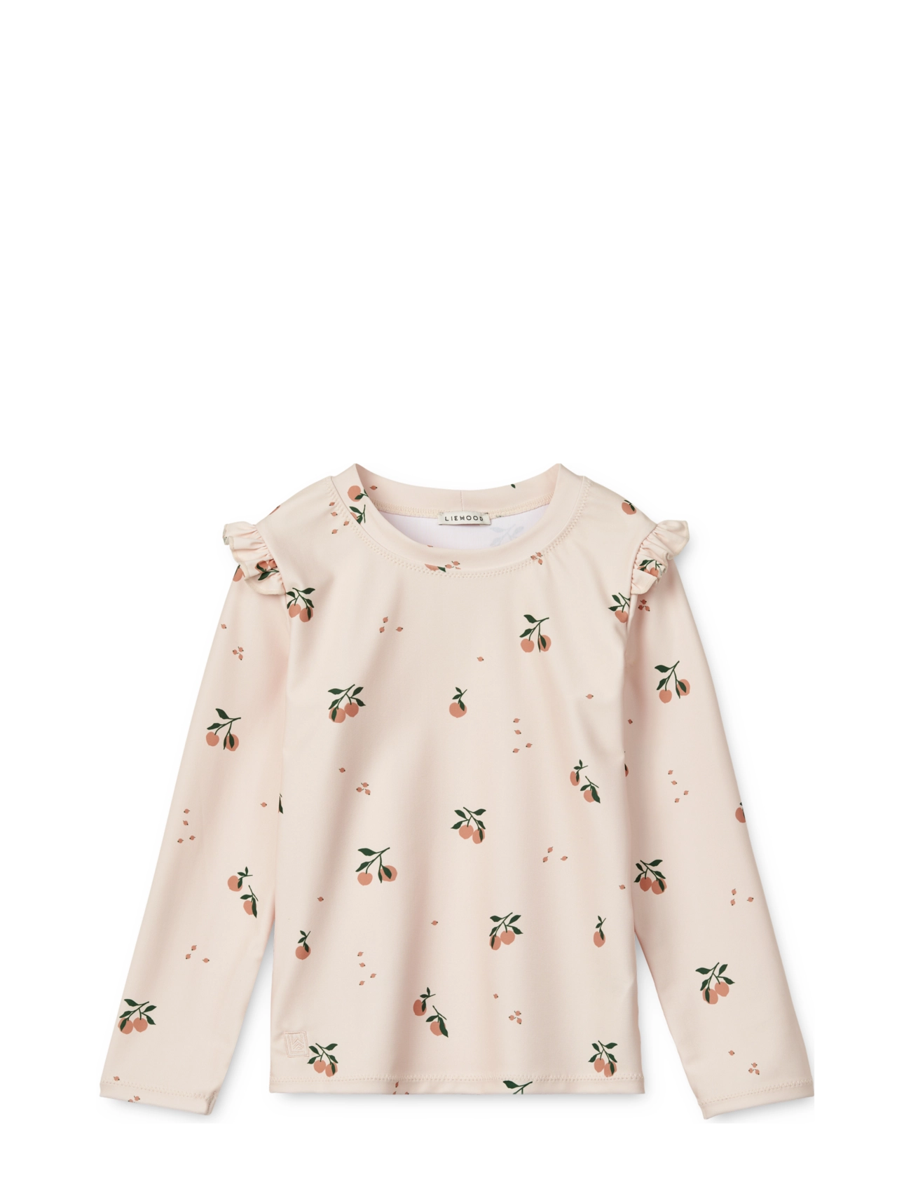 Liewood Tenley Printed Swim Tee - UV-tøj - PEACH / SEA SHELL / beige