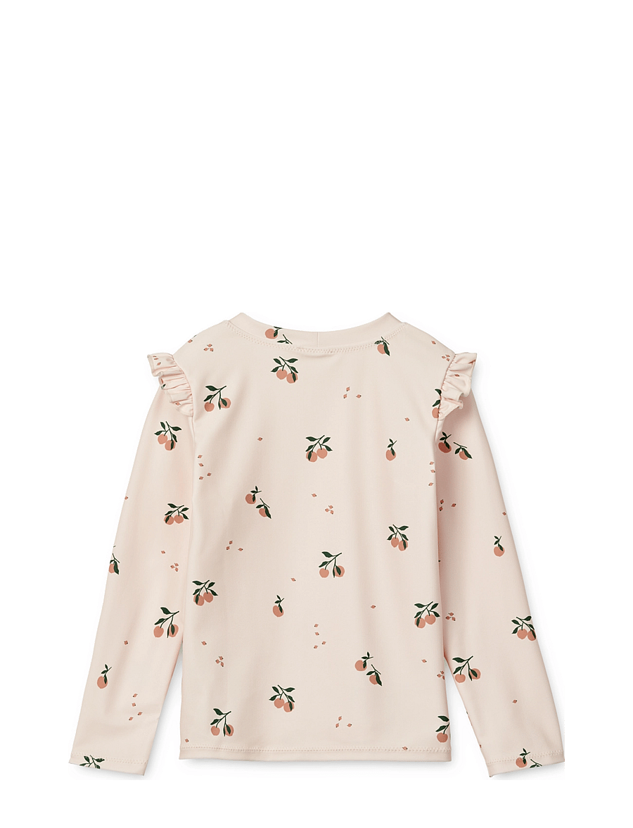 Liewood - Tenley Printed Swim Tee - badtoppar - peach / sea shell - 2