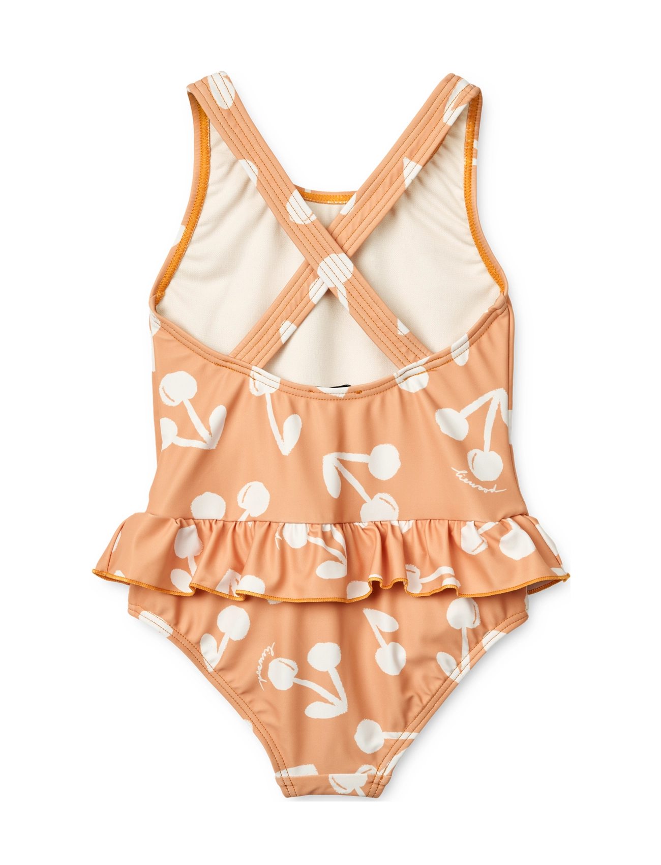 Liewood - Amara Printed Swimsuit - gode sommertilbud - cherry blossom / light apricot - 1