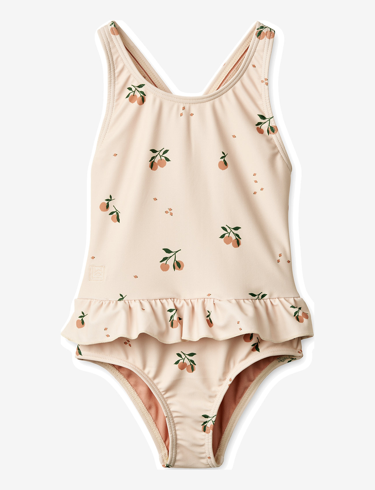 Liewood - Amara Printed Swimsuit - badedragter - peach / sea shell - 0