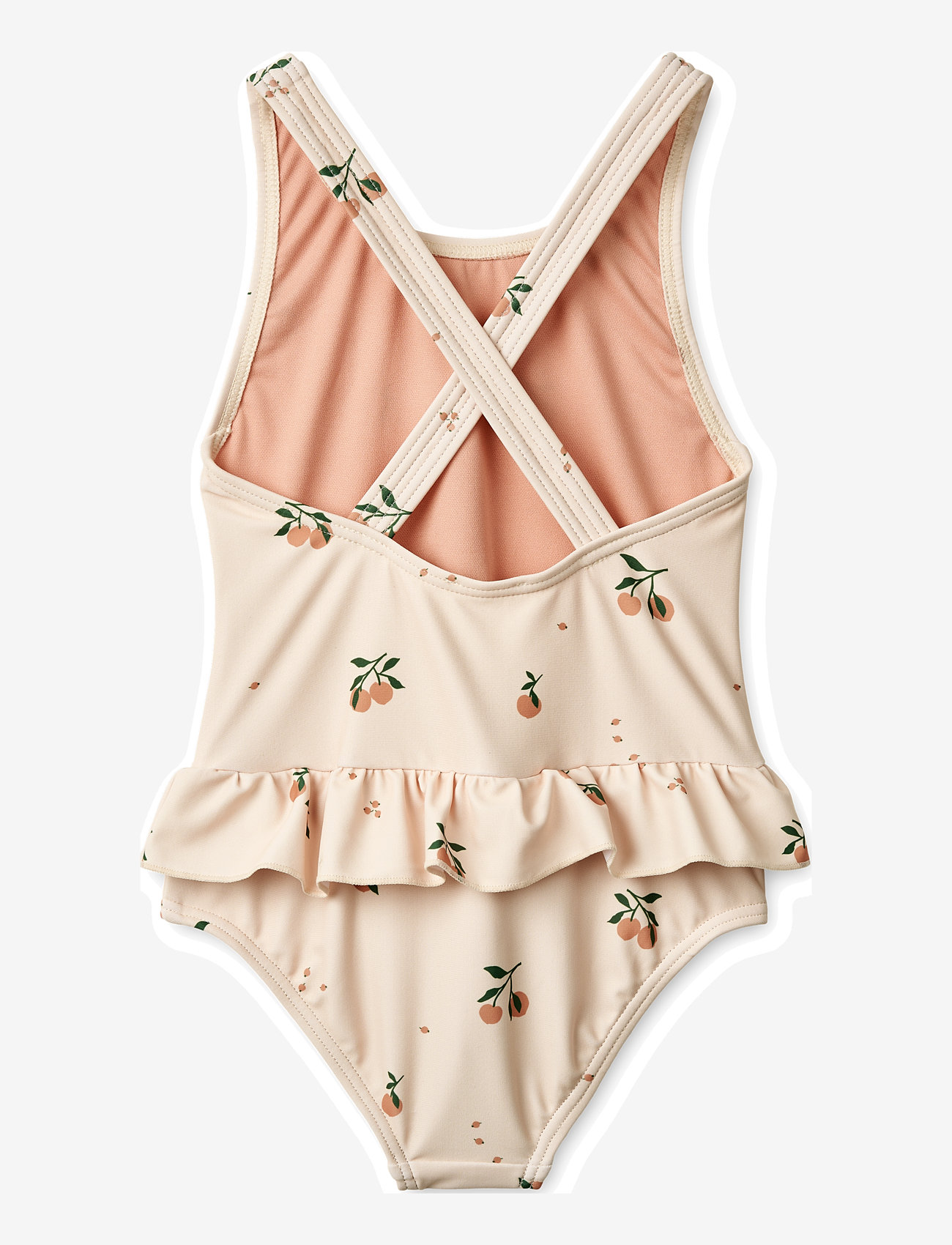 Liewood - Amara Printed Swimsuit - badedragter - peach / sea shell - 1