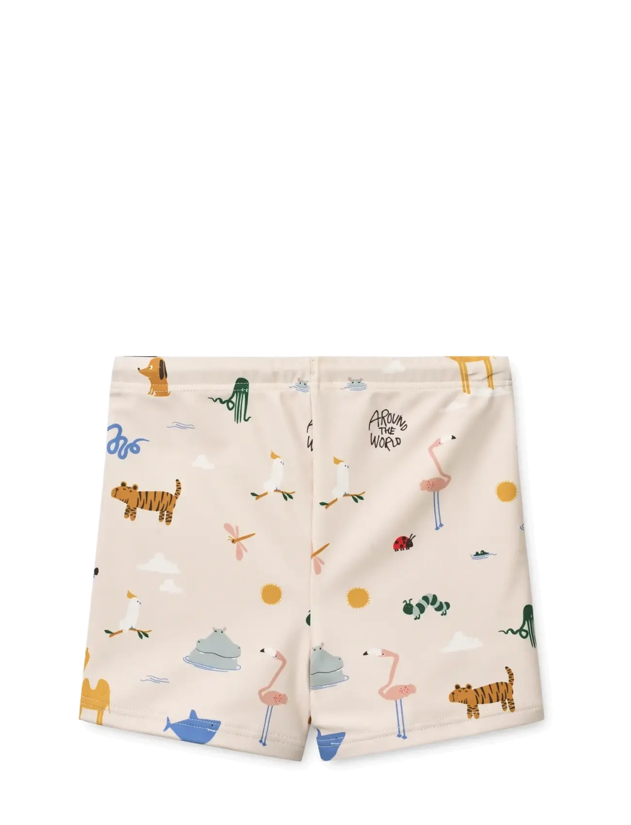 Liewood - Otto Printed Swim Pants - uv-kaitsega riided - around the world / sandy - 1