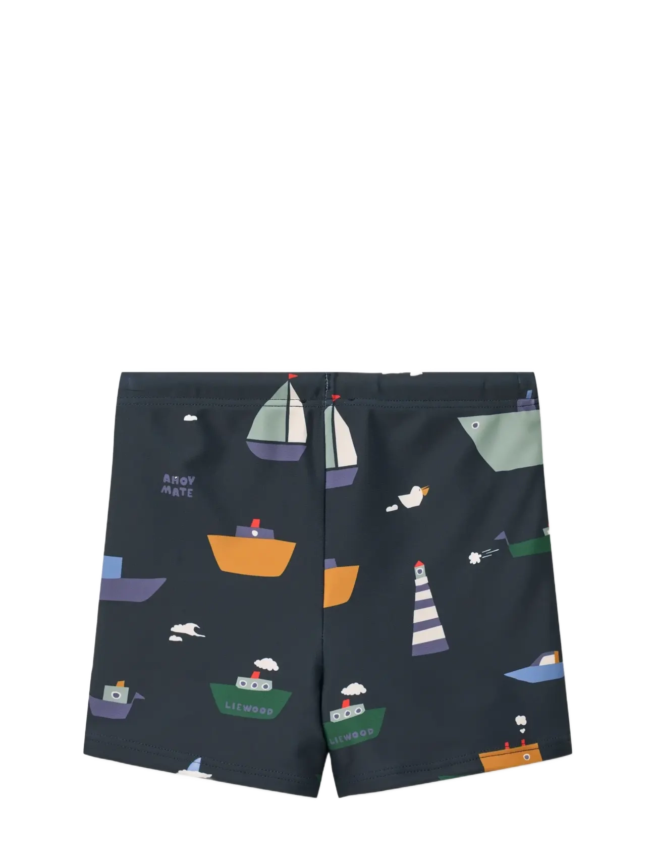 Liewood - Otto Printed Swim Pants - badekleidung - sailing / classic navy - 2