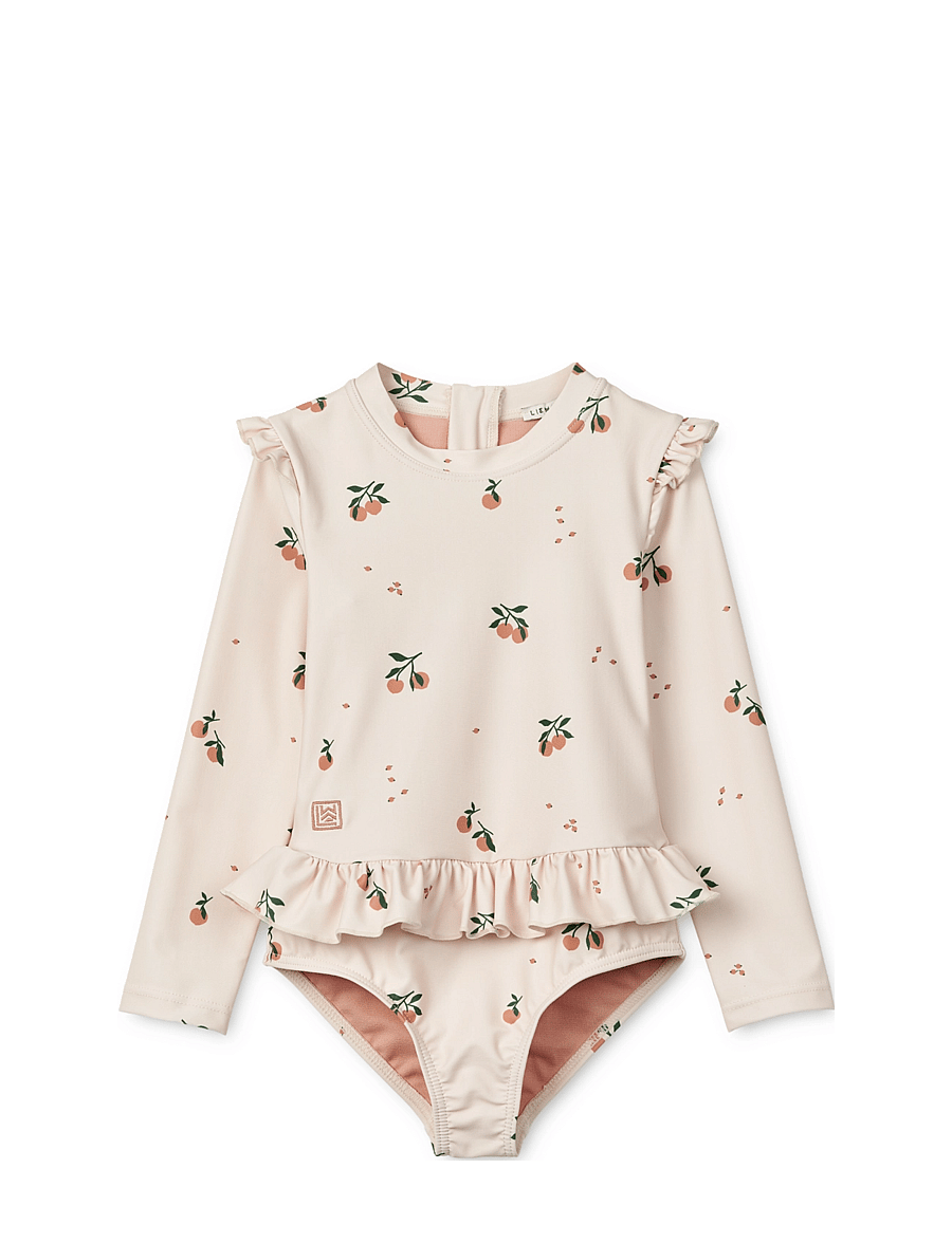 Liewood - Sille Printed Swimsuit - uv-bekleidung - peach / sea shell - 1