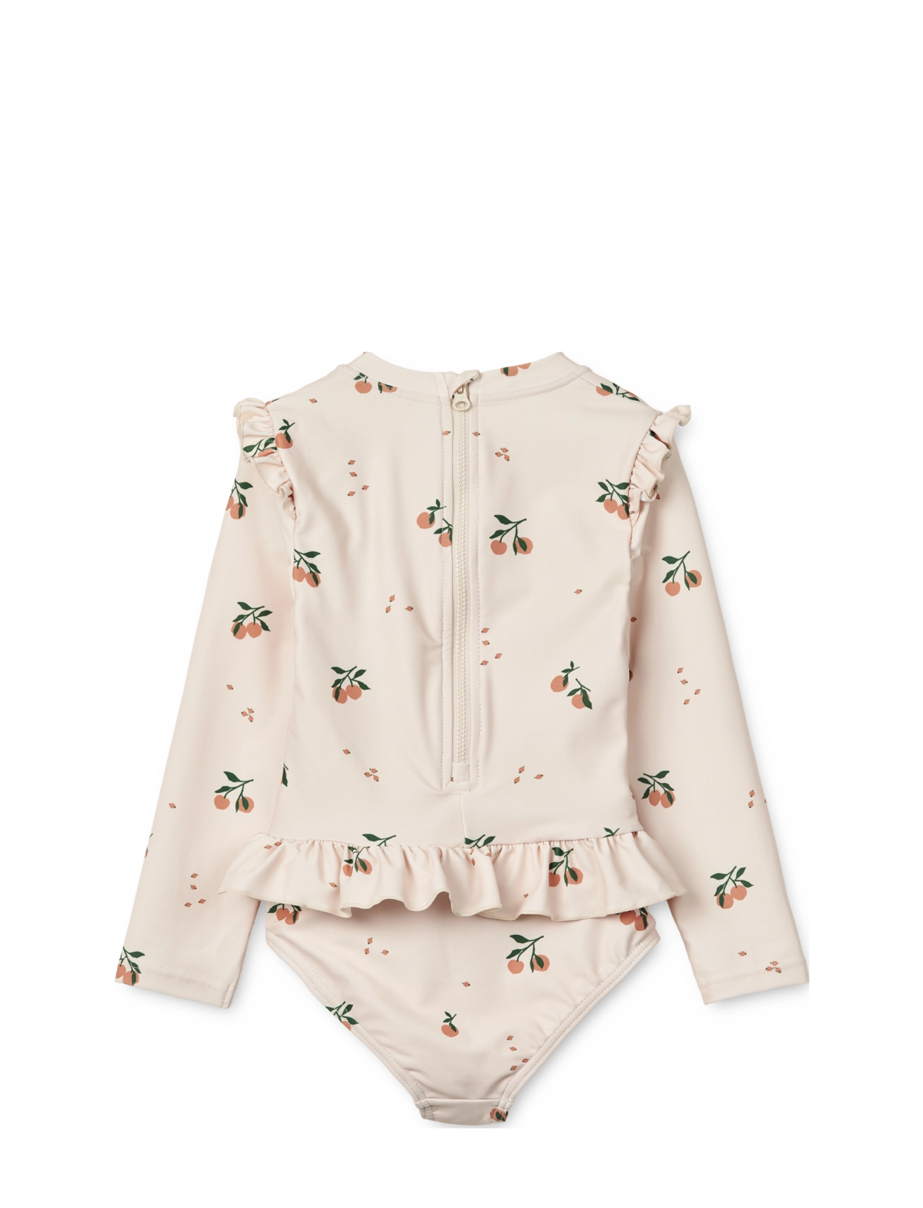 Liewood - Sille Printed Swimsuit - badedragter - peach / sea shell - 2