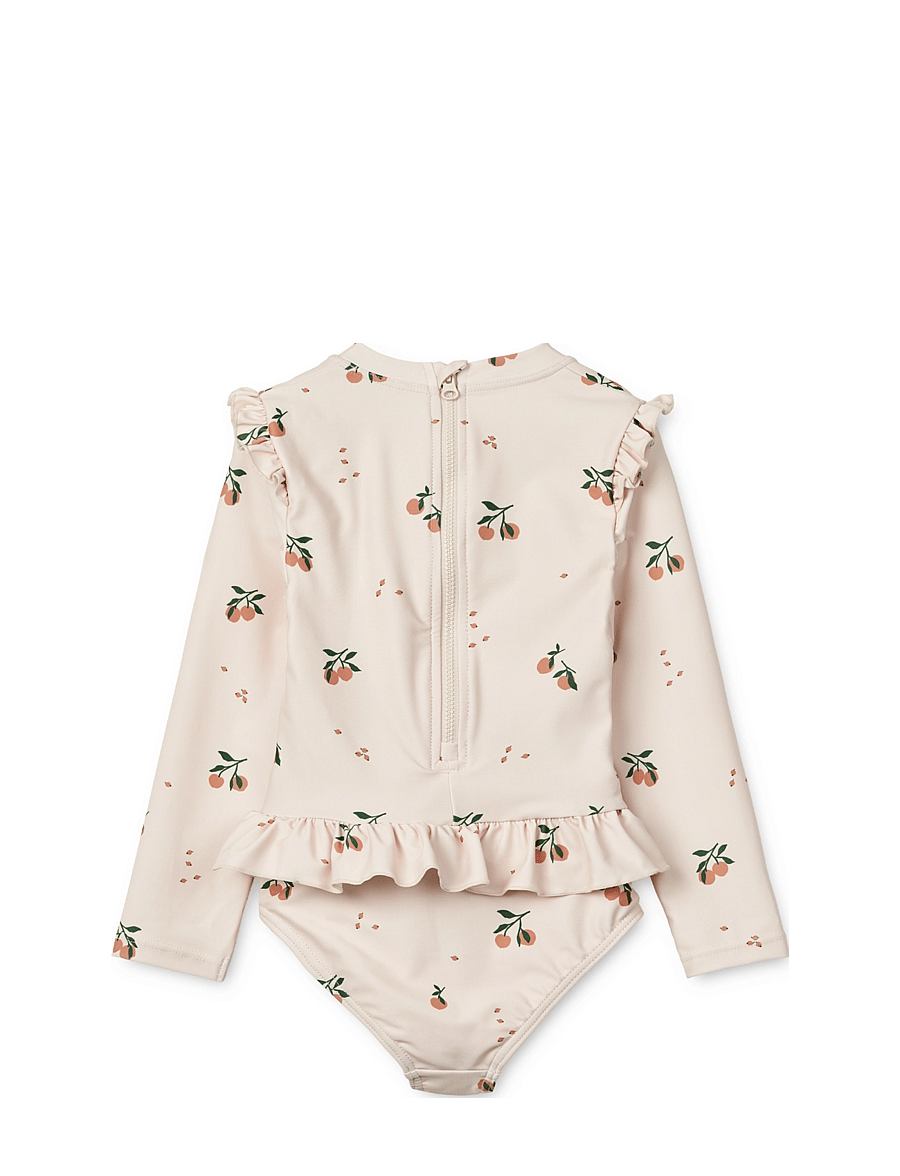 Liewood - Sille Printed Swimsuit - uv-bekleidung - peach / sea shell - 2