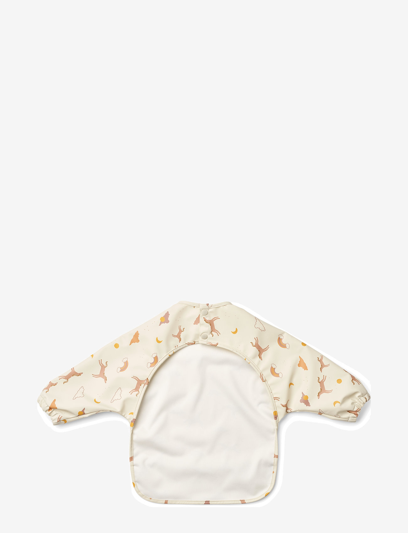 Liewood - Merle Printed Cape Bib - pikkade varrukatega pudipõll - dream / ecru - 1
