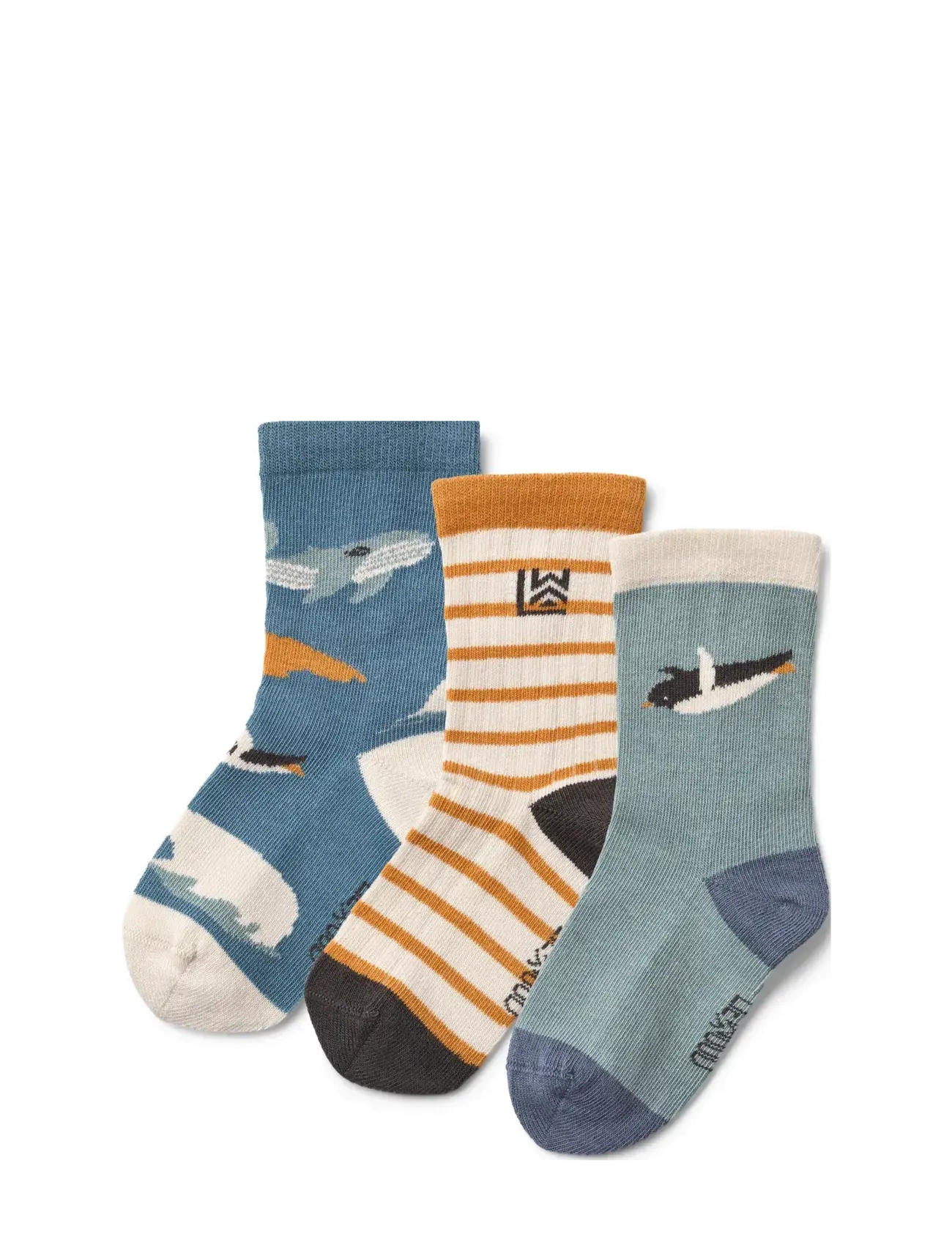 Liewood Silas Socks 3-Pack - Strumpor - ARCTIC SEA /  OCEAN VIEW / multi