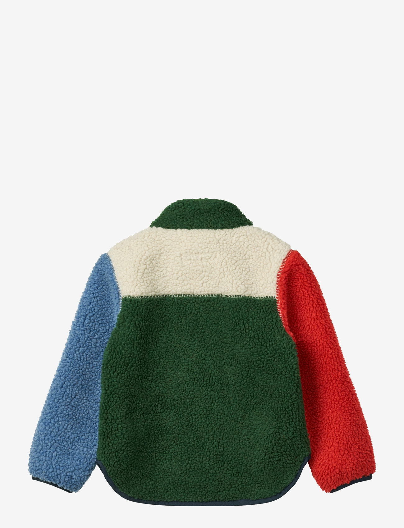 Liewood - Noam Pile Jacket - garden green multi mix - 1