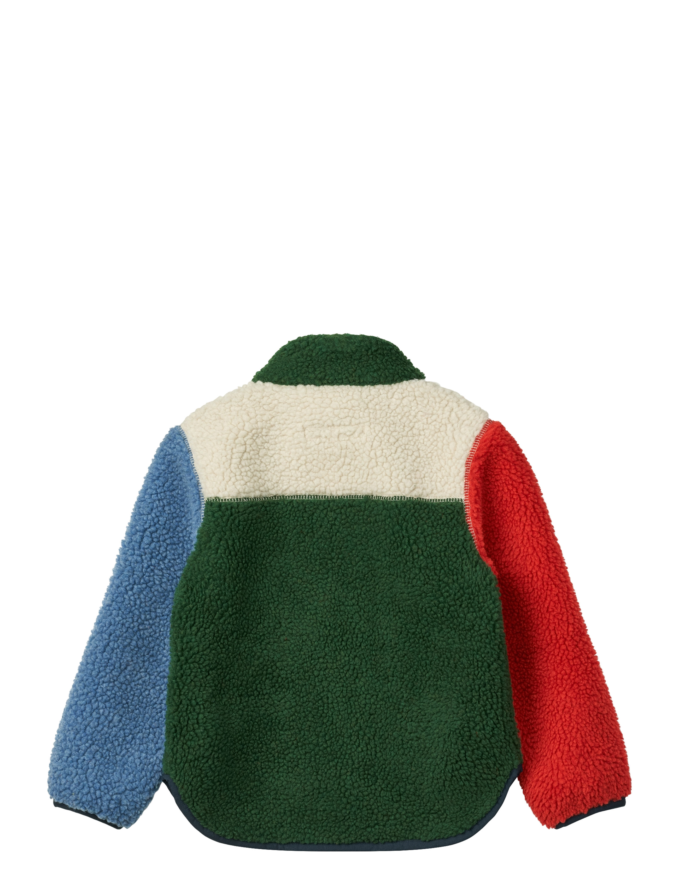 Liewood - Noam Pile Jacket - fleecejackor - garden green multi mix - 1