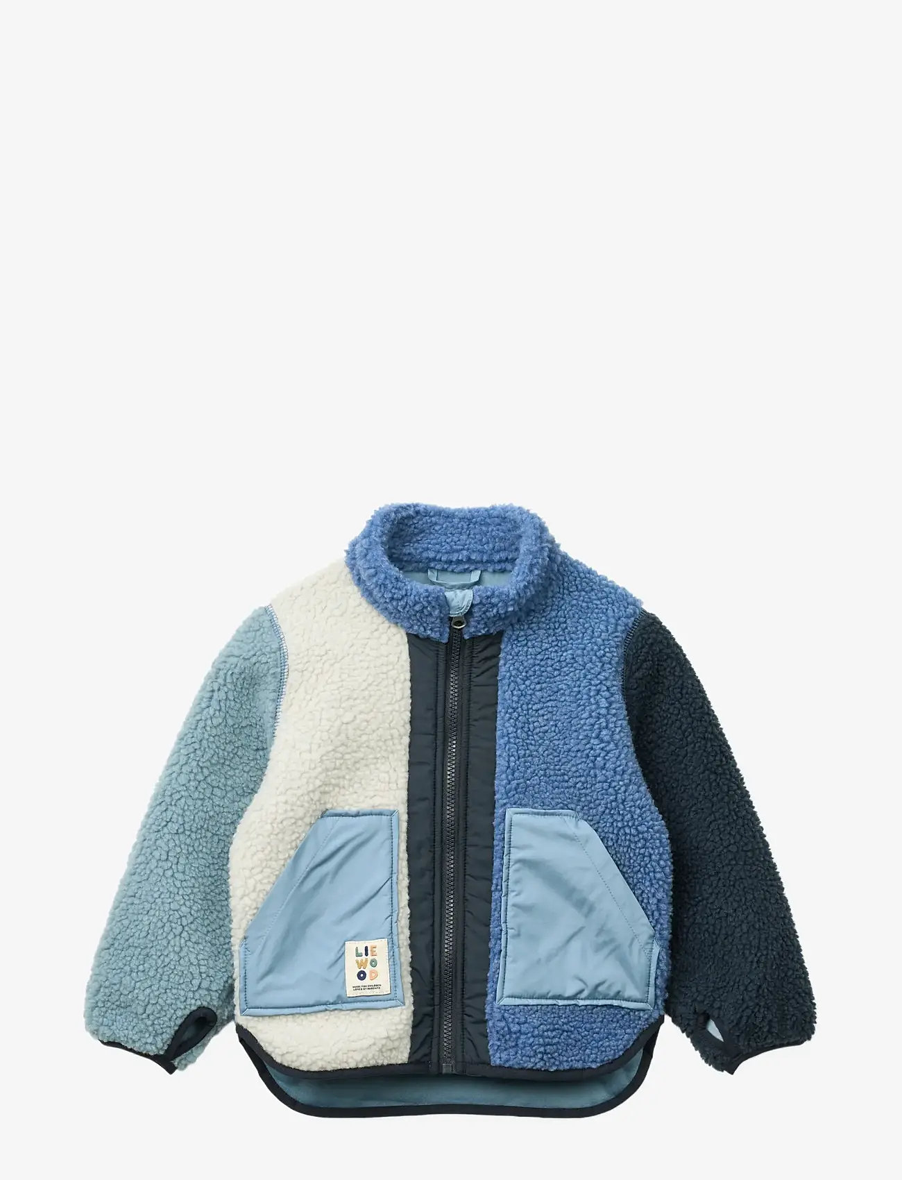 Liewood - Noam Pile Jacket - fleecejacken - riverside multi mix - 0