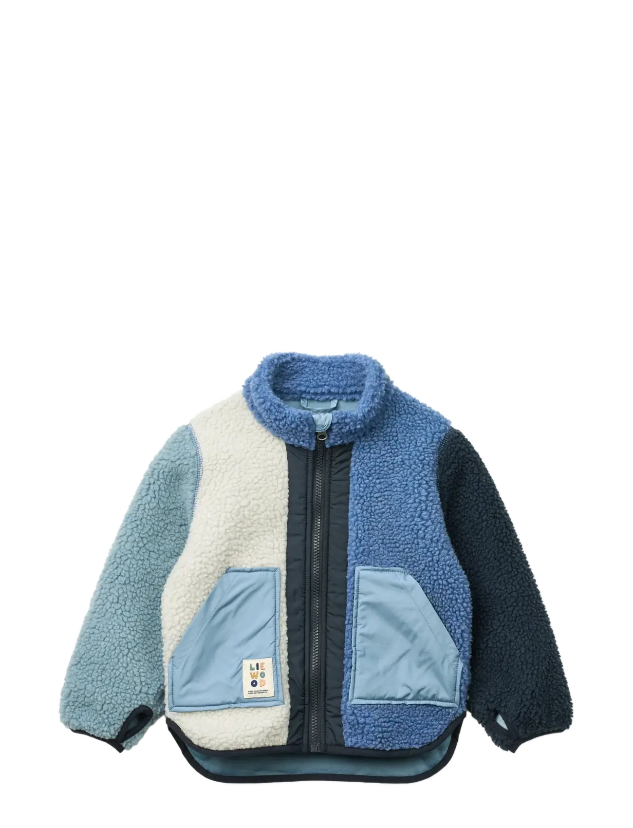 Liewood Noam Pile Jacket - Fleecejacke - RIVERSIDE MULTI MIX / blue