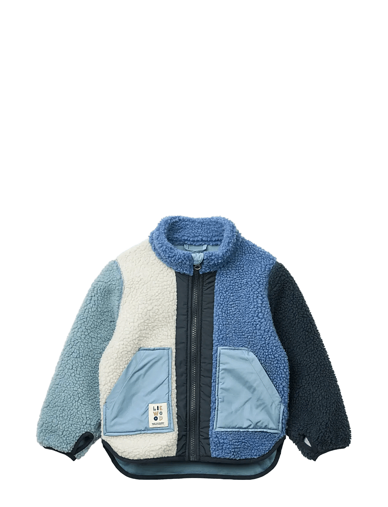Liewood - Noam Pile Jacket - fleecejacken - riverside multi mix - 0