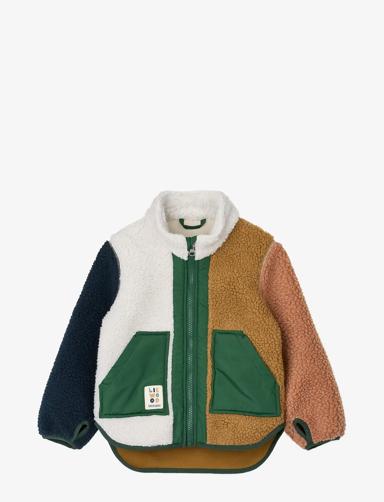 Liewood - Noam Pile Jacket - fleece jackets - tuscany multi mix - 0