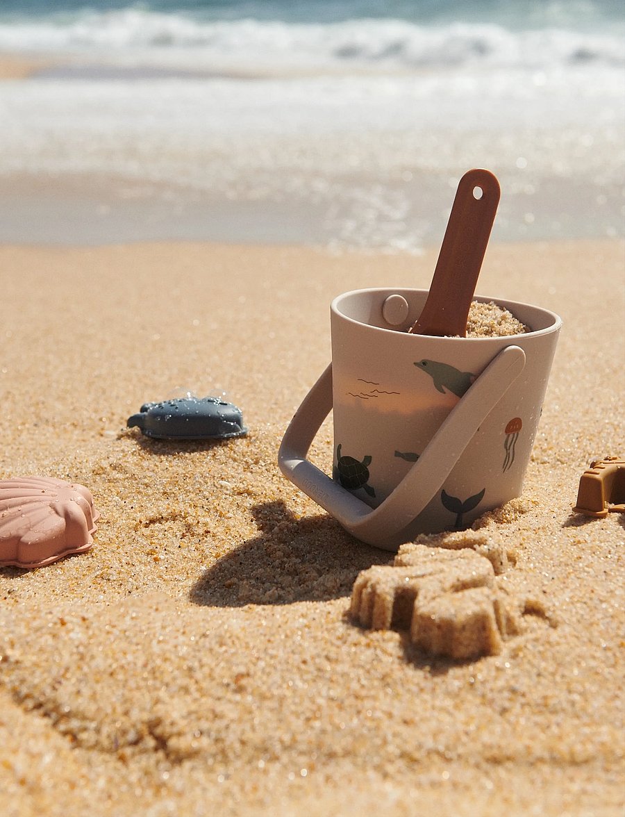 Liewood - Gilma Sea Creature Beach Set - zabawki do piaskownicy - sea creature / sandy - 2
