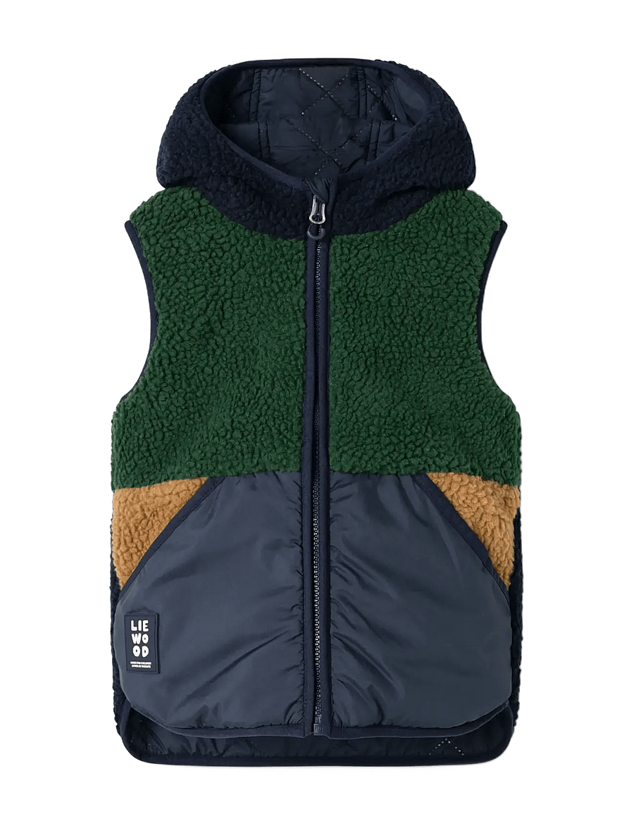 Liewood - Diana Reversible Vest - osta vanuse järgi - classic navy mix - 1
