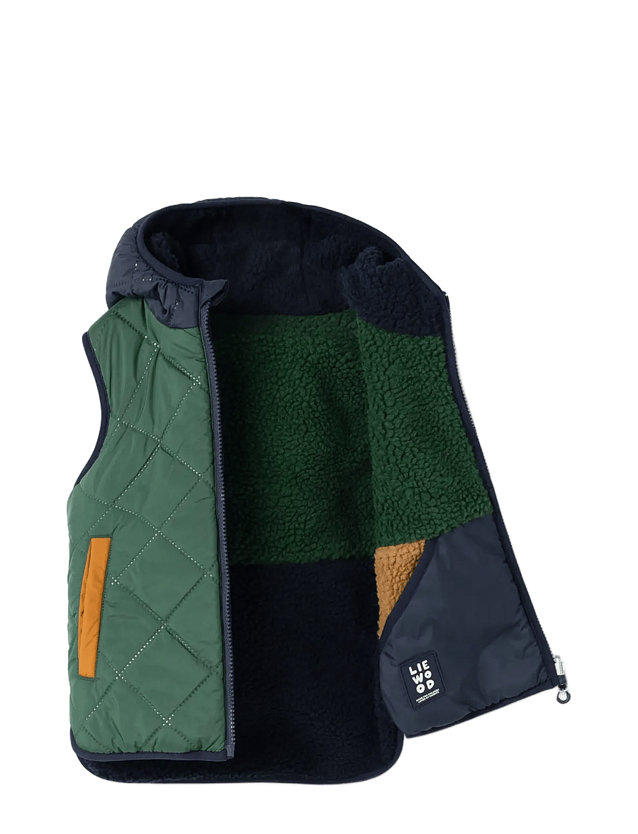 Liewood - Diana Reversible Vest - osta vanuse järgi - classic navy mix - 3
