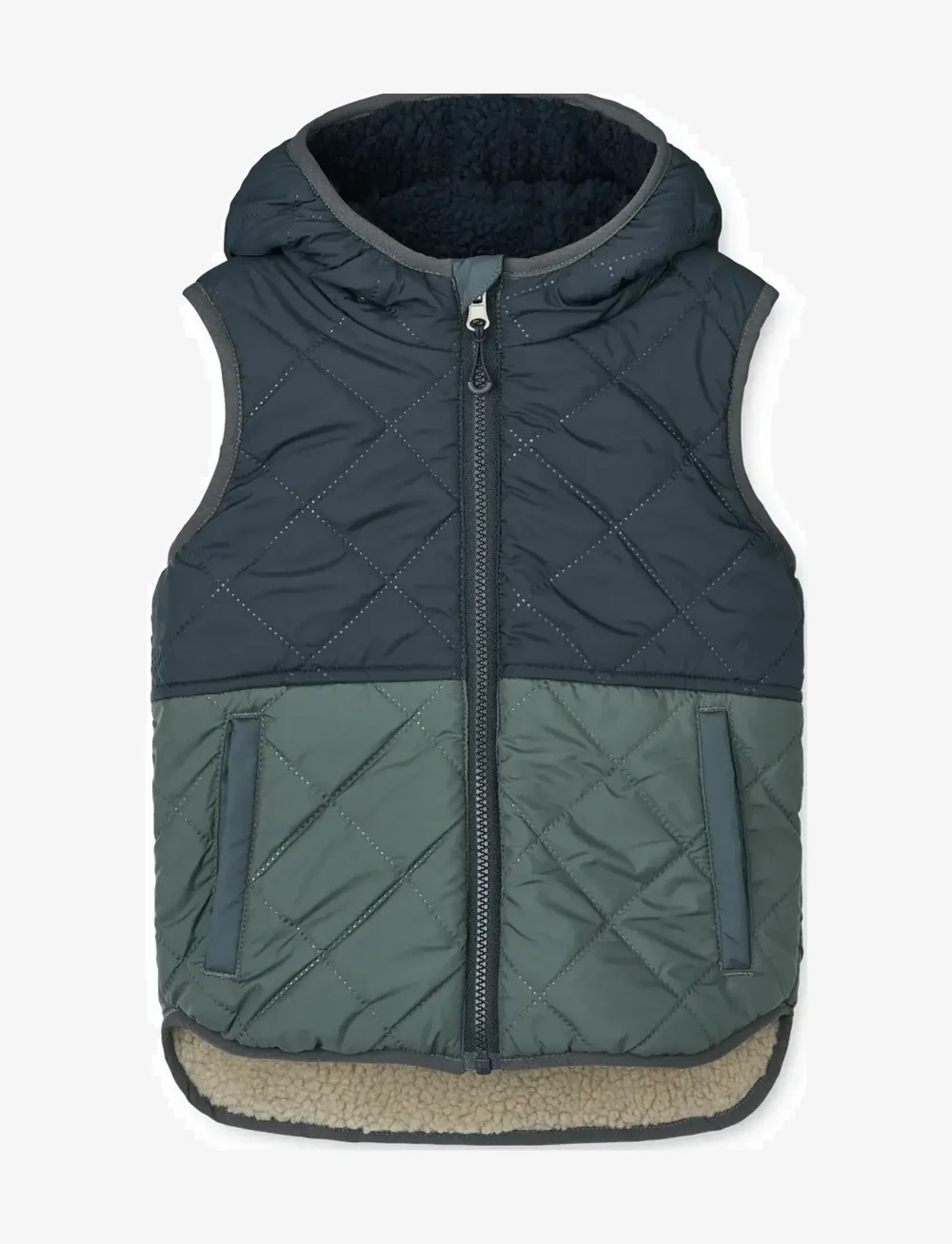 Liewood - Diana reversible vest - einkaufen nach alter von - whale blue multi mix - 1