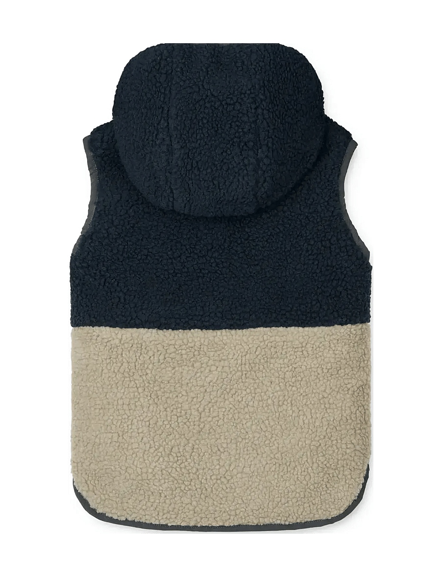 Liewood - Diana Reversible Vest - shop efter alder - whale blue multi mix - 4