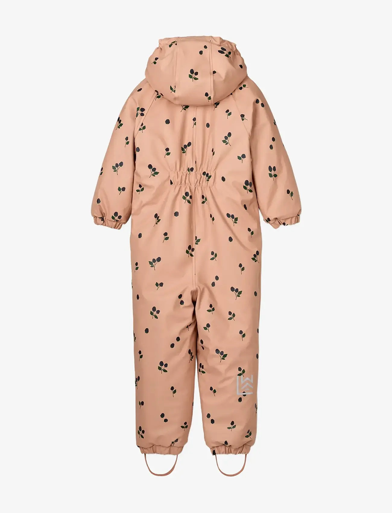Liewood - Maddy PU Rainsuit - regenschutzanzüge - berry / pale tuscany / embroidery - 1