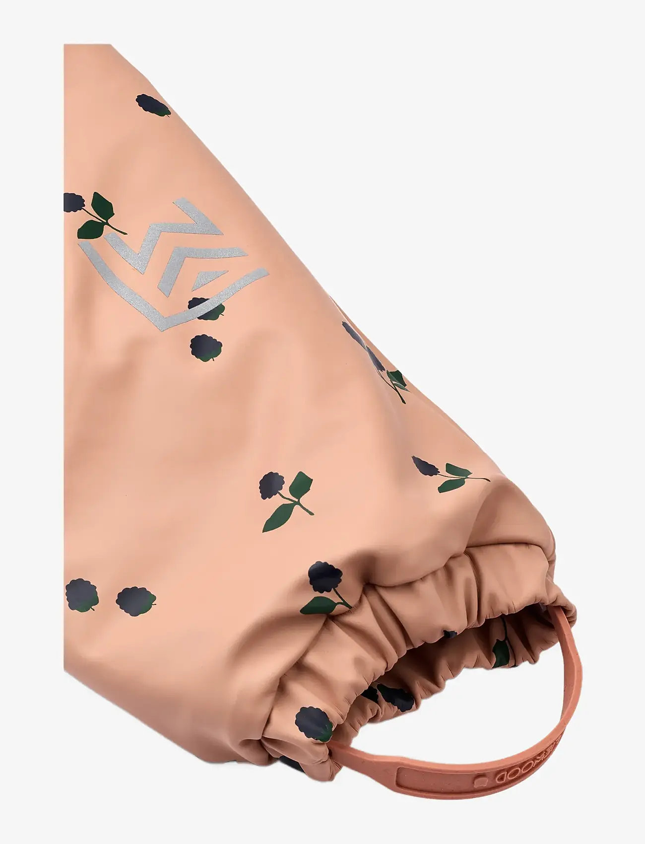 Liewood - Maddy PU Rainsuit - regenschutzanzüge - berry / pale tuscany / embroidery - 4