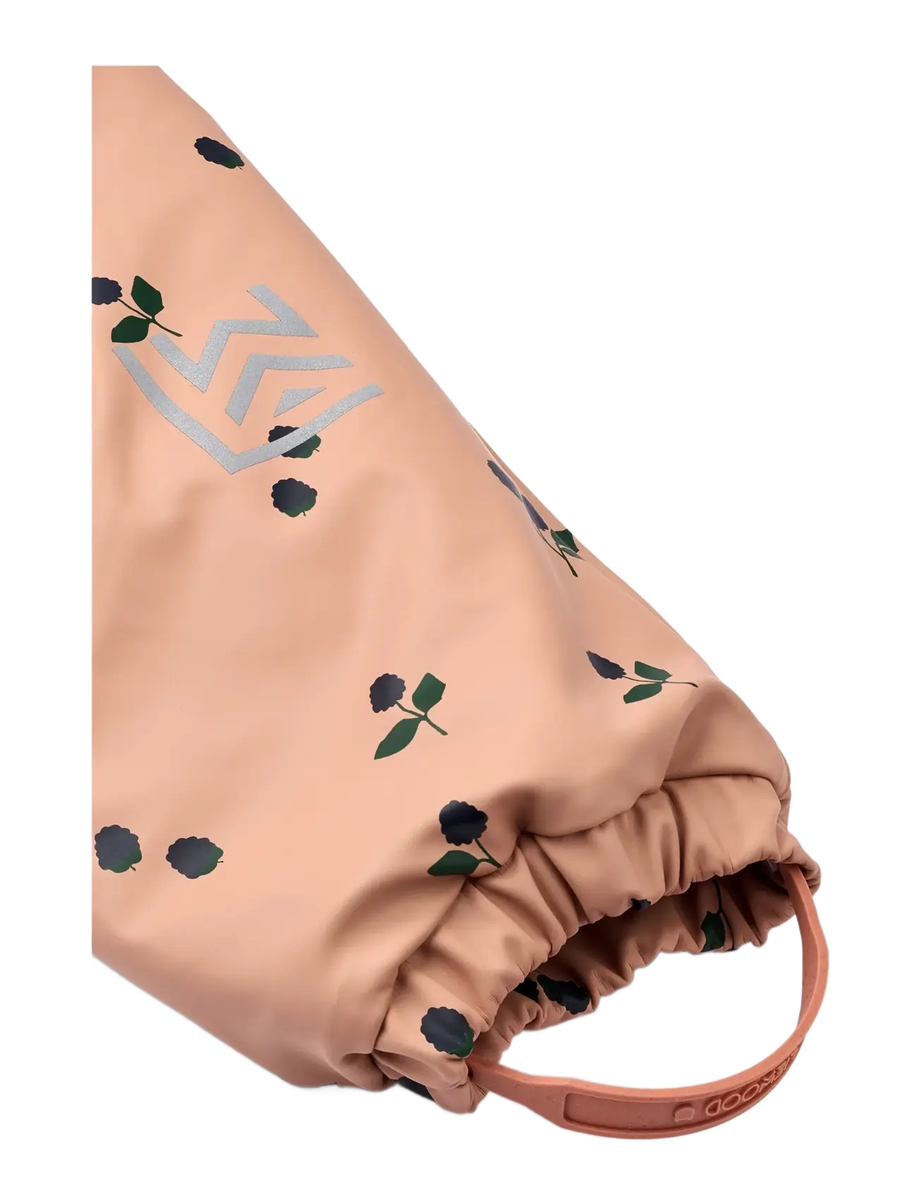 Liewood - Maddy PU Rainsuit - regenschutzanzüge - berry / pale tuscany / embroidery - 4
