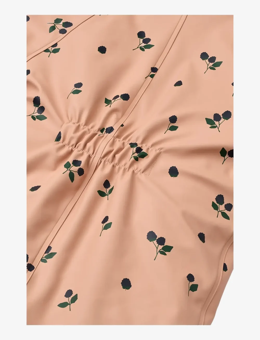 Liewood - Maddy PU Rainsuit - regndragter - berry / pale tuscany / embroidery - 5