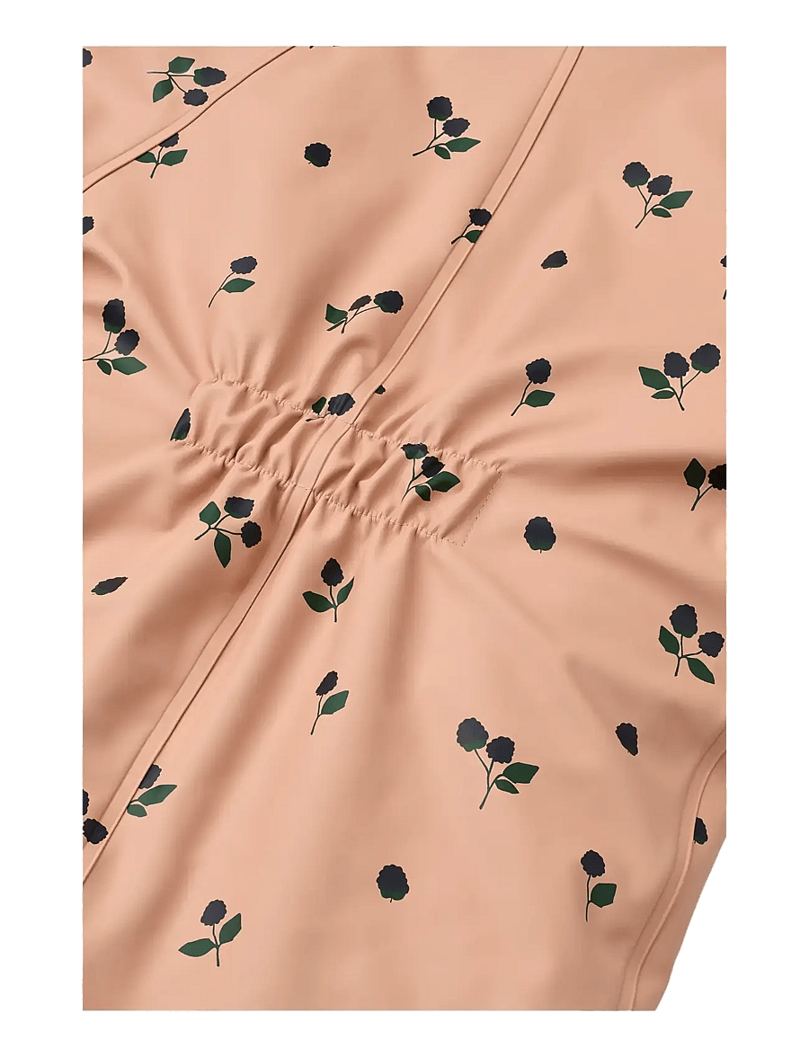 Liewood - Maddy PU Rainsuit - regenschutzanzüge - berry / pale tuscany / embroidery - 5