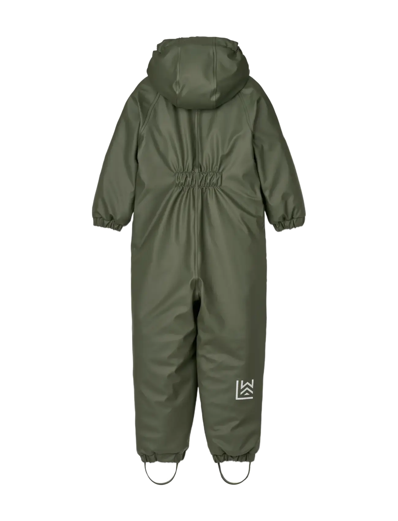 Liewood - Maddy PU Rainsuit - lietus valkā kombinezoni - hunter green - 1