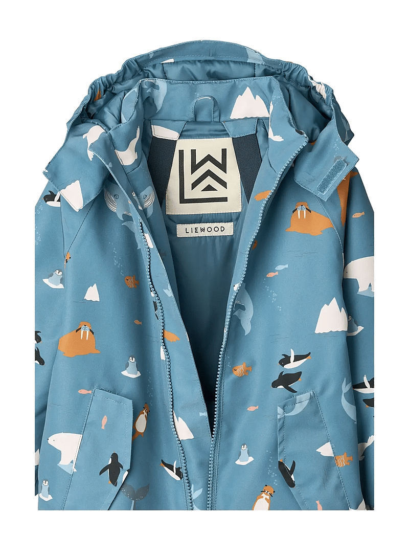 Liewood - Maddy Snowsuit - darba apģērbs - arctic sea / ocean view - 2
