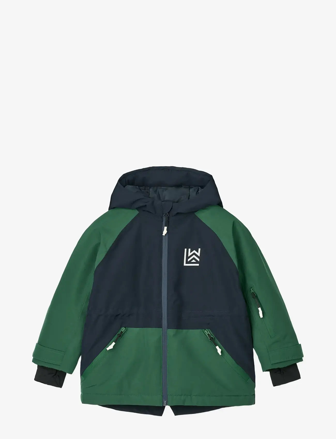 Liewood - Kalle Jacket - dunjakker - classic navy / garden green - 0