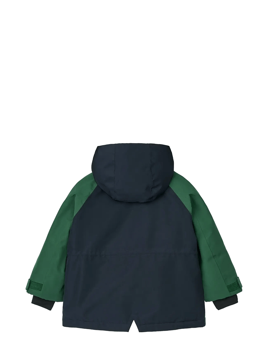 Liewood - Kalle Jacket - dunjakker - classic navy / garden green - 1