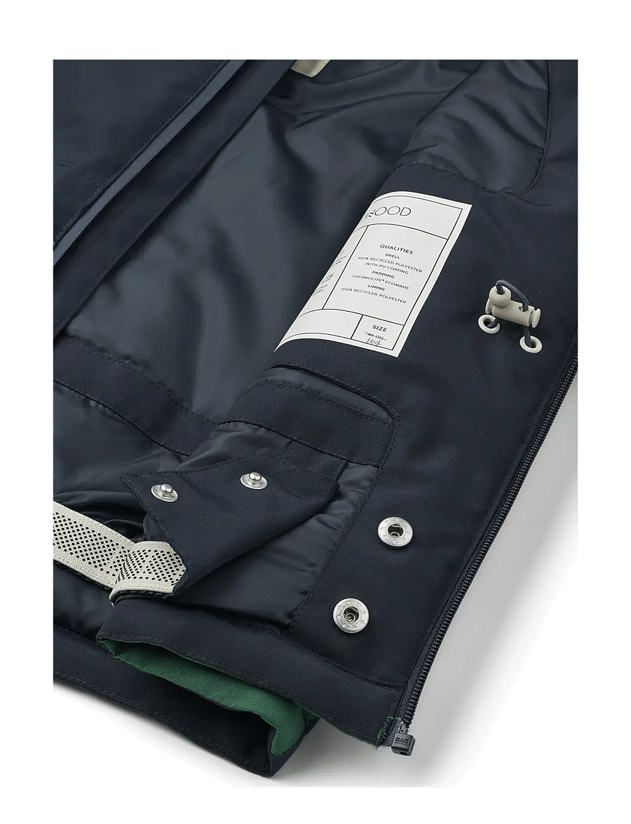 Liewood - Kalle Jacket - dunjakker - classic navy / garden green - 5