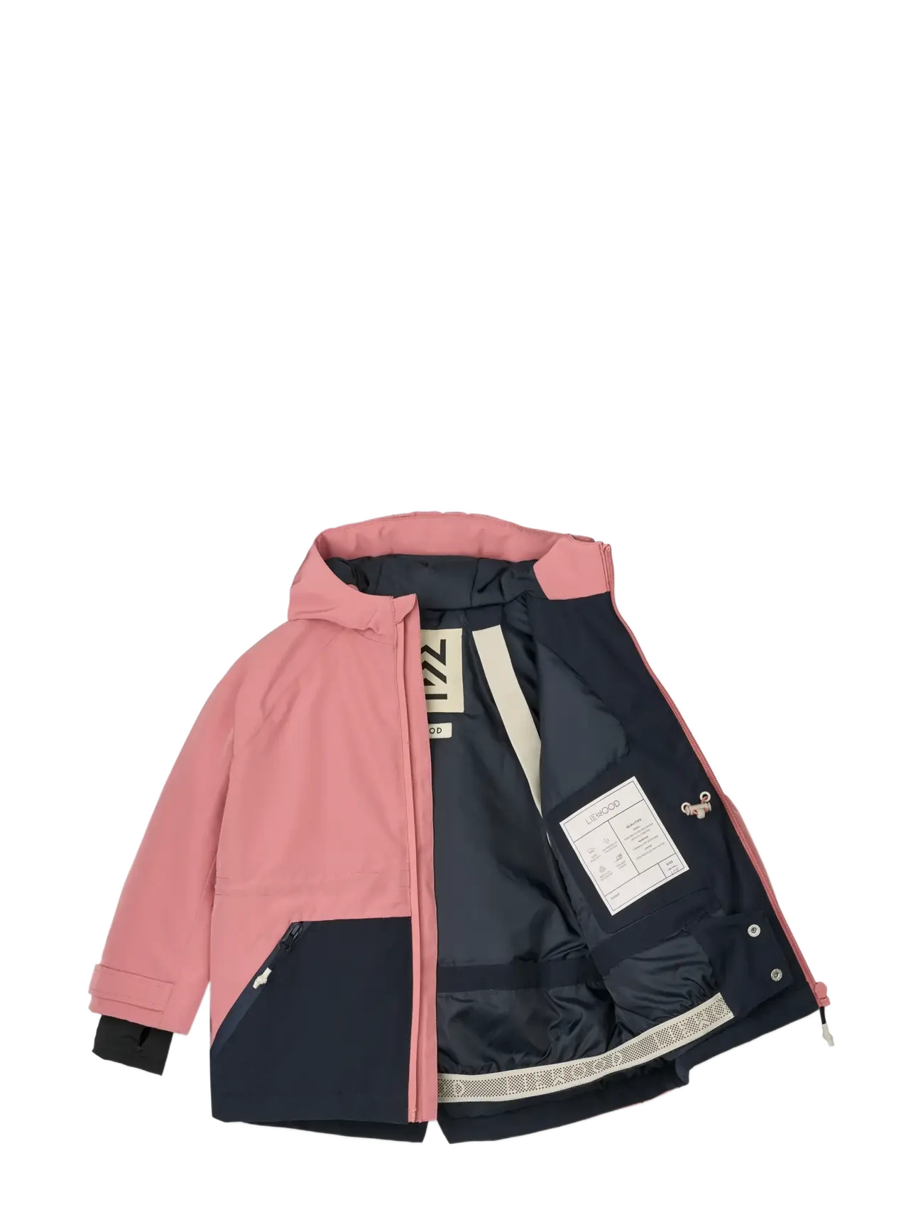 Liewood - Kalle Jacket - jakker - dusty rose / classic navy - 2