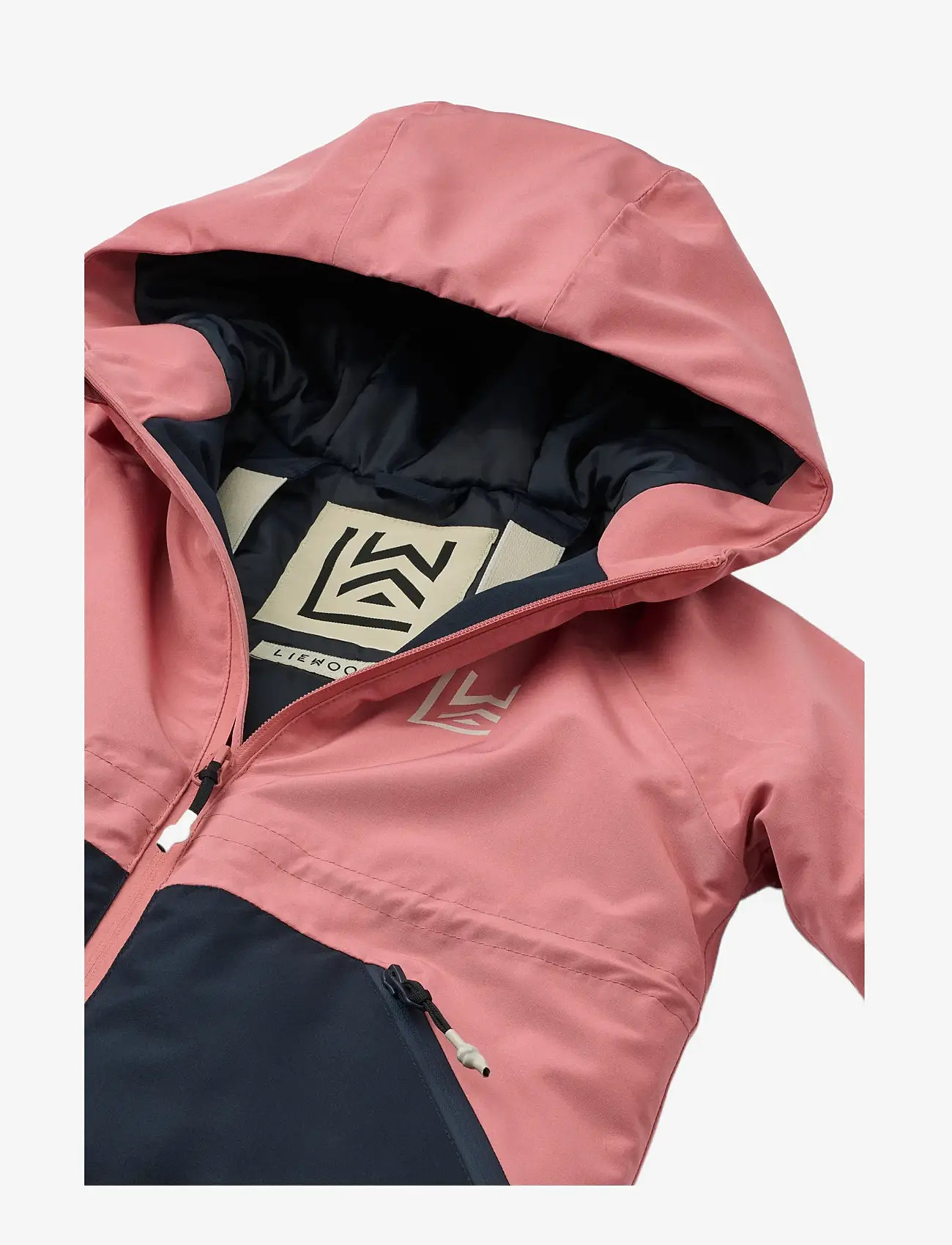 Liewood - Kalle Jacket - dunjakker - dusty rose / classic navy - 3