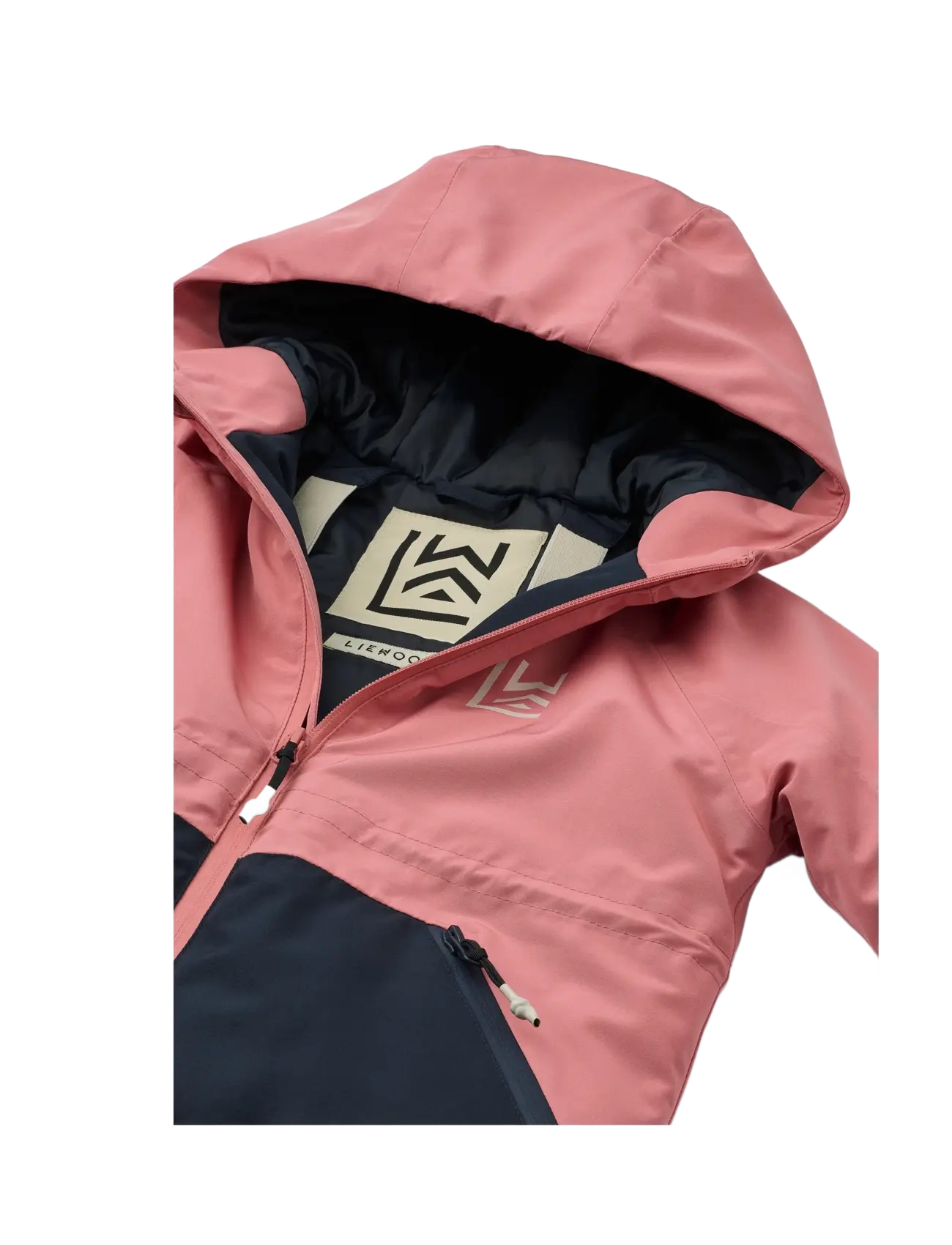 Liewood - Kalle Jacket - jakker - dusty rose / classic navy - 3