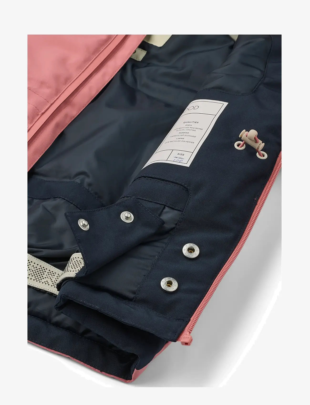 Liewood - Kalle Jacket - dunjakker - dusty rose / classic navy - 5