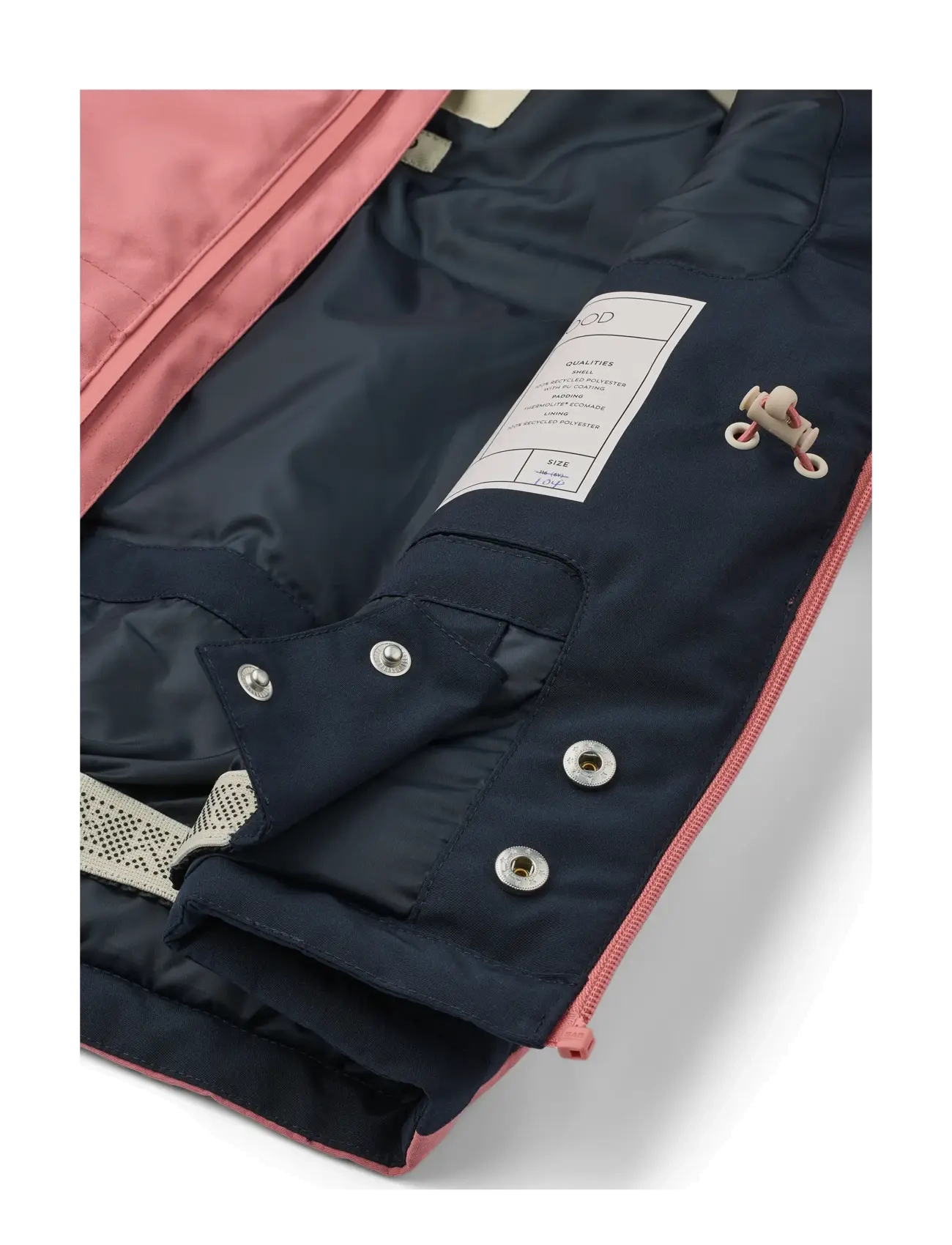Liewood - Kalle Jacket - jakker - dusty rose / classic navy - 5
