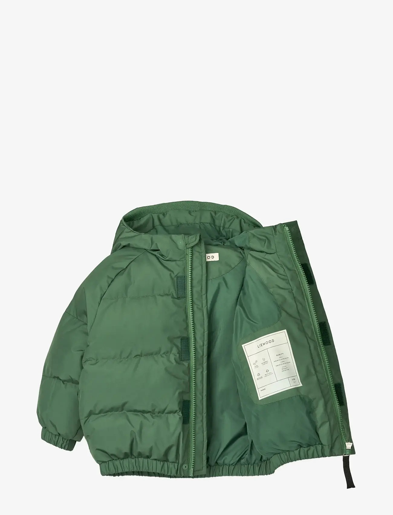 Liewood - Adelina Jacket With Ears - dunjakker - dusty ivy - 2