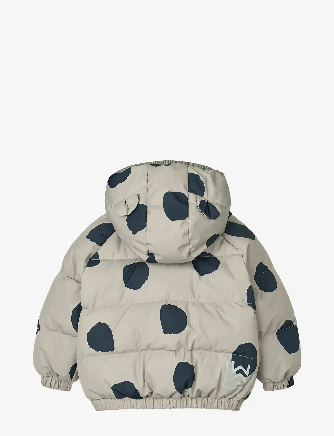 Liewood - Adelina Jacket With Ears - puhvis ja polsterdatud - spot dots / mist - 1